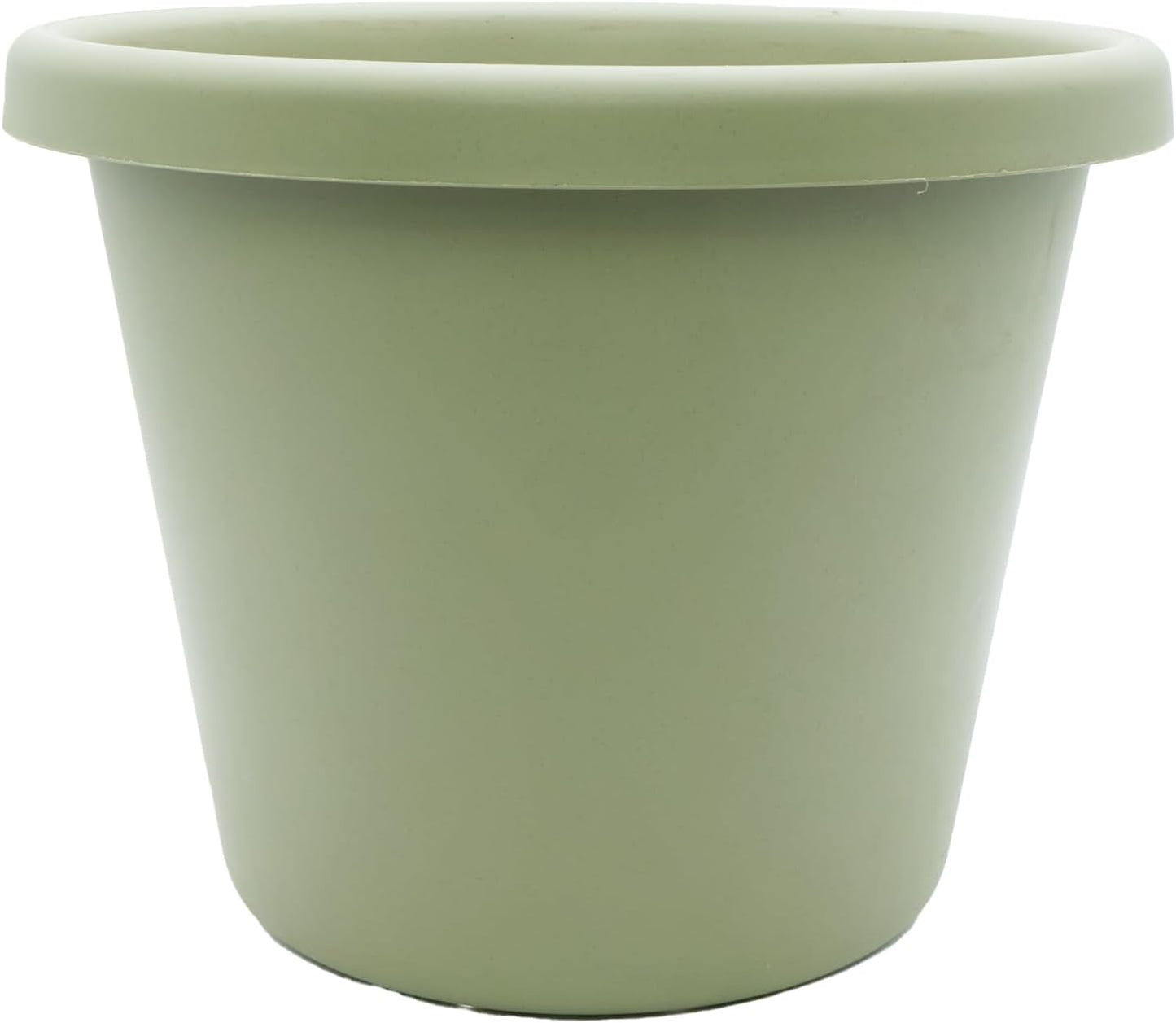 The HC Companies Classic Round Plastic Plant Pot w/Rolled Rim - Lightweight & UV Resistant Flower Pot for Herbs & More - Outdoor & Indoor Plant Pots w/Drainage (24 inch Slate Blue, Pack of 1)