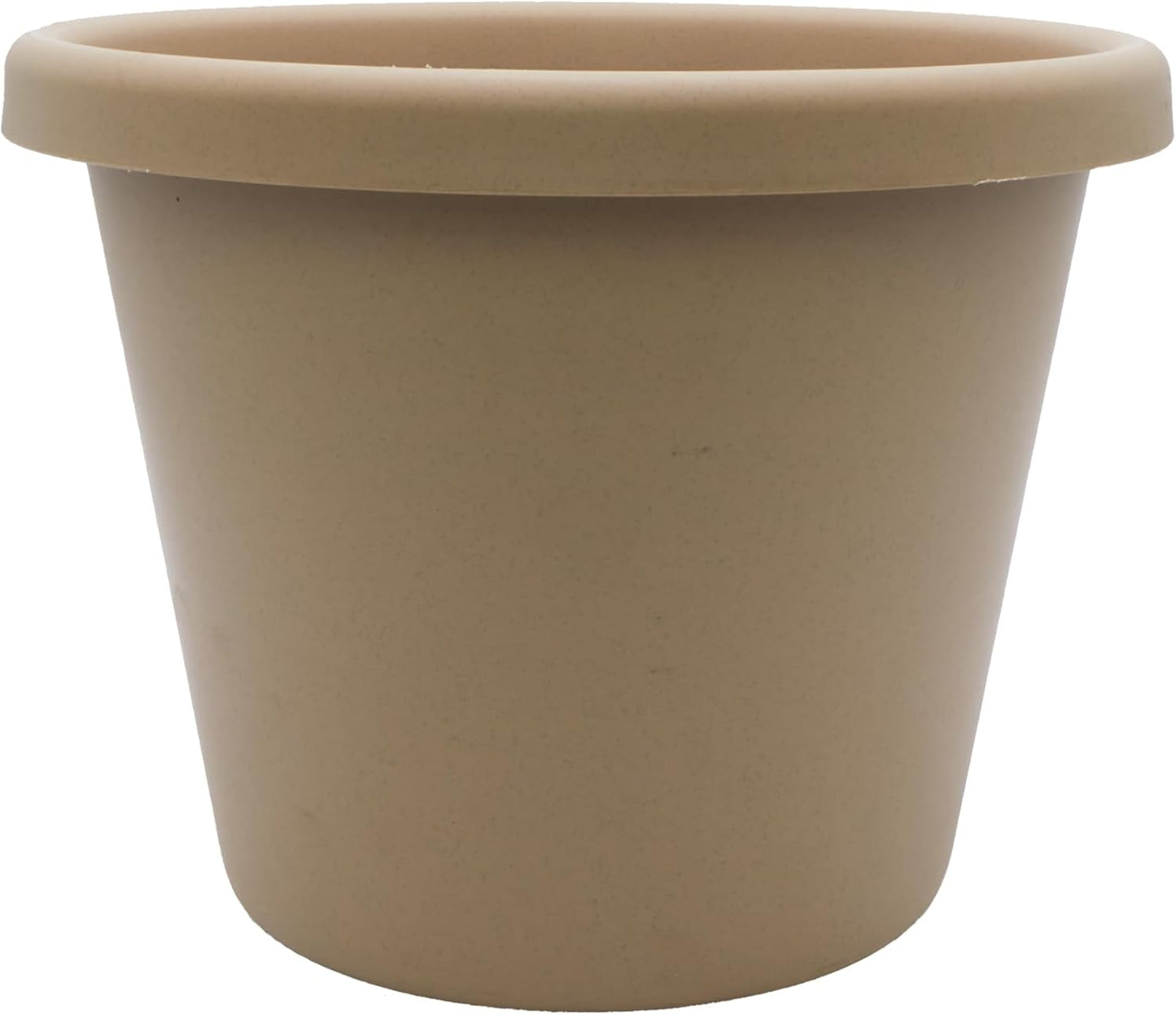 The HC Companies Classic Round Plastic Plant Pot w/Rolled Rim - Lightweight & UV Resistant Flower Pot for Herbs & More - Outdoor & Indoor Plant Pots w/Drainage (24 inch Slate Blue, Pack of 1)