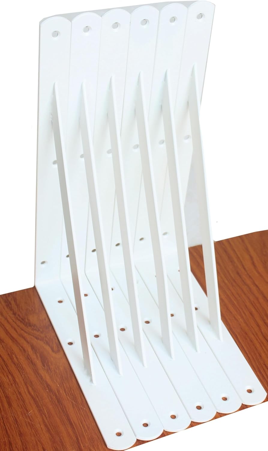 12 Pack L14 x H 10" Black Heavy Duty Shelf Brackets with Screws Metal Shelf Brackets Shelf Support Angle Brackets for Shelves L Brackets Heavy Duty Floating Shelf